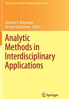 【预订】Analytic Methods in Interdisciplinar...