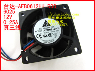 风机AFB0612HH 台达6025 风扇 12V散热器 ROO 6CM机箱电源工控机