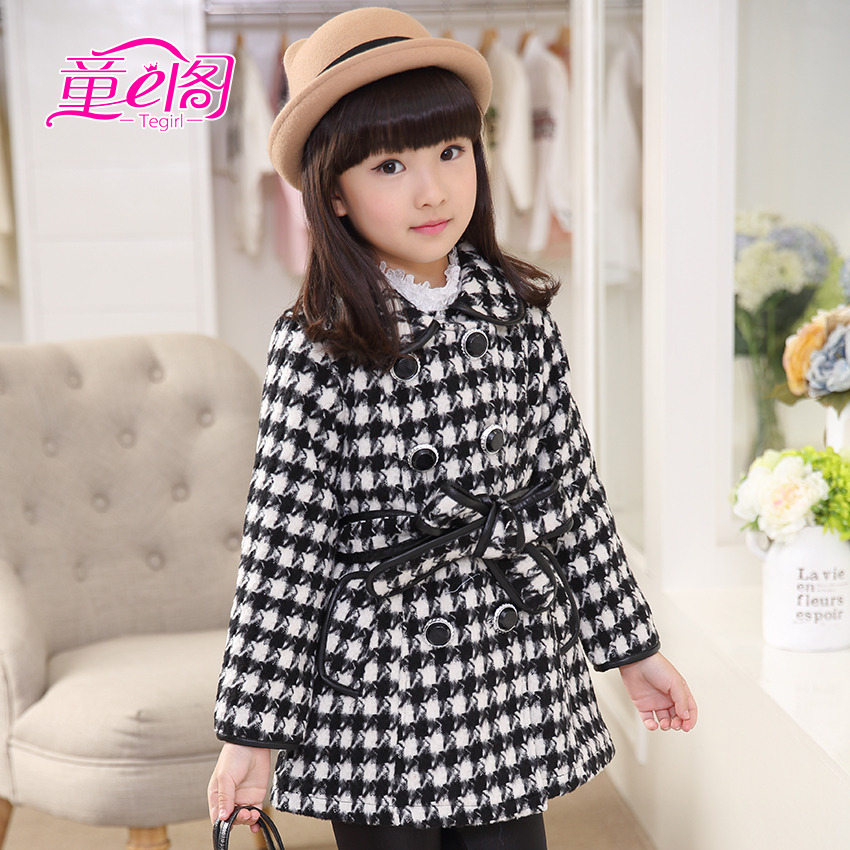 Manteau pour fille en laine - Ref 2162161 Image 1