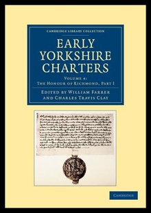 Yorkshire Early Charters Volume 预售