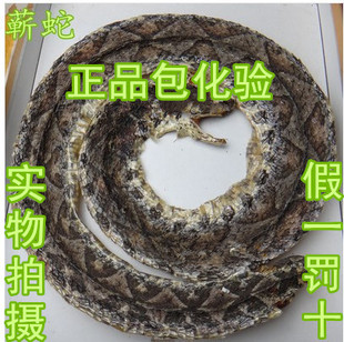 中药材正品蕲蛇100克100元 尖吻蛇腹蛇风蕲蛇湿酒 正品蕲蛇
