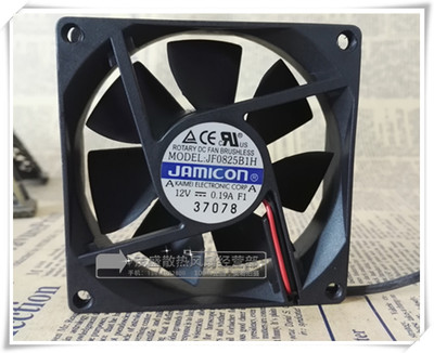 原装台湾凯美8025 JF0825B1H 0.19A 8厘米双滚珠机箱电源散热风扇