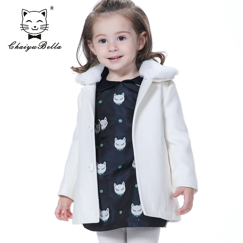 Manteau pour fille CHOIYUBELLA en flanelle - Ref 2161767 Image 1