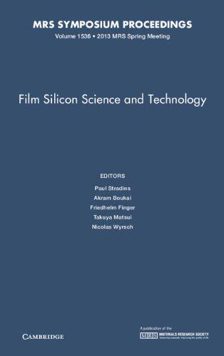 【预售】Film Silicon Science and Technology: Volume 1536