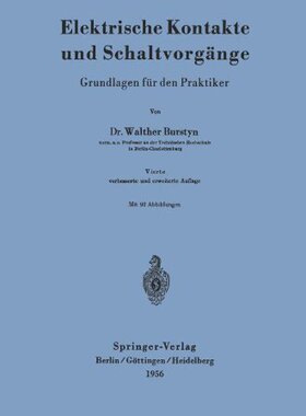 【预订】Elektrische Kontakte Und Schaltvorga...