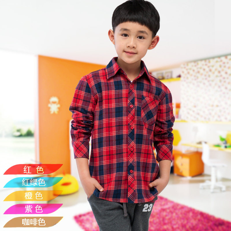 Chemise garcon à manche longue - Ref 2079083 Image 1