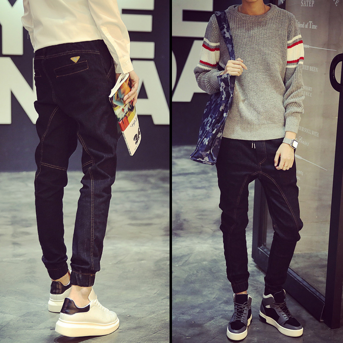Jeans pour adolescent Sarouel en coton pour automne - Ref 1482027 Image 3