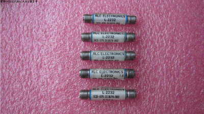 美国进口RLC  DC-20GHz SMA RF 射频微波同轴低通滤波器