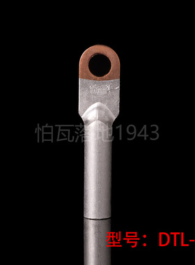 华一牌 DTL堵油式铜铝接头 DTL-16MM2铜铝鼻子 铜铝接线端子
