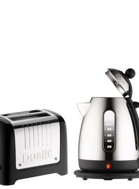 100%英国原装进口DUALIT CLASSIC VARIO 2片多士炉电热水壶套装