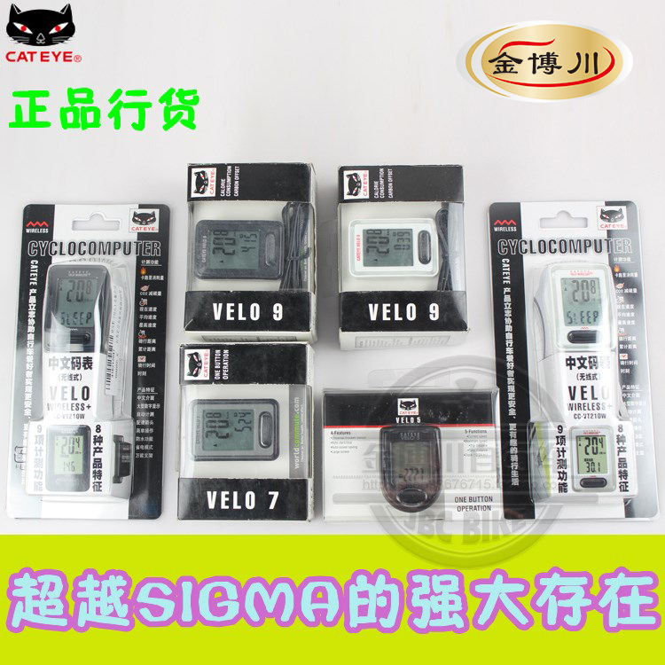 Tableau de bord vélo CAT EYE - Ref 2416879 Image 1