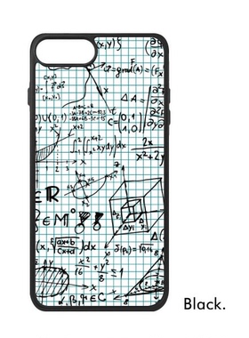 适用于iPhone何数学理科公式手绘Xr手机壳max保护套678plus硅胶11