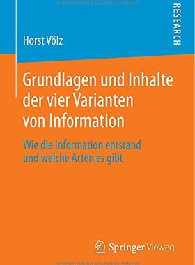 【预订】Grundlagen Und Inhalte Der Vier Vari...