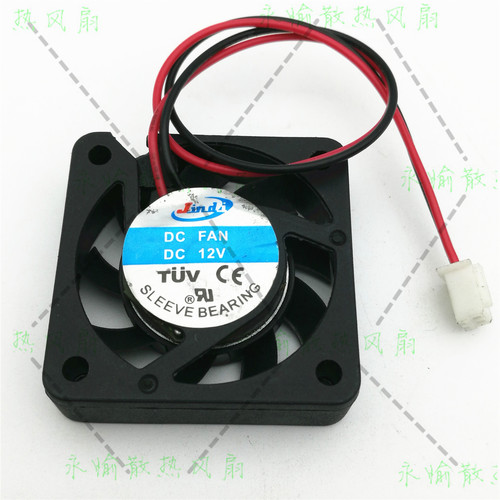 原装 Jind 4010 DC FAN DC12V 4CM 2线静音 充电器 散热风扇