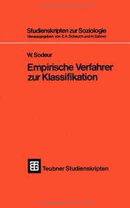 【预售】Empirische Verfahren Zur Klassifikation