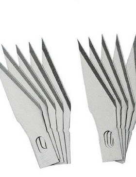 ANTAIX11号小刻刀片 补刀片 雕刻刀片 PCB线路板修补 维修小刀片