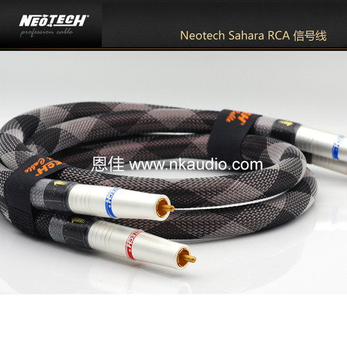 NEOTECH Sahara Series - 方芯单晶铜RCA信号线 平衡线
