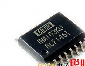 INA103KU 全新原装SOP16 仪表放大器 特价正品 INA103