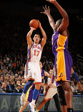 篮球明星海报定做 林书豪   NBA篮球全明星球星装饰挂画 3136C