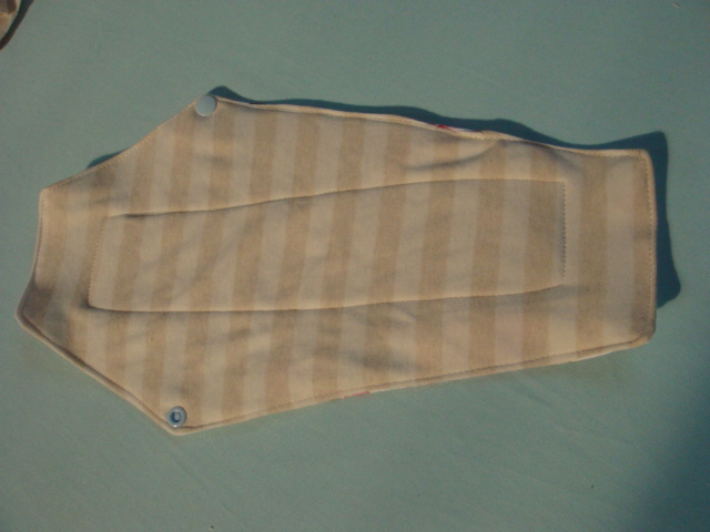 彩棉针织布手工可清洗防水卫生巾