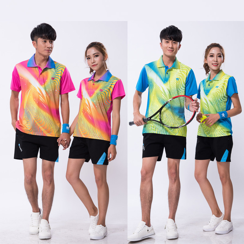 badminton suit men and women Table Tennis Athletic Wear train Short sleeved customized Quick drying match Jersey Printingin the Sports/Yoga/Fitness/Fans supplies , Badminton , Badminton clothing  category - from Buy2taobao.com to provide professional Taobao agent buy service