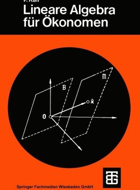 【预售】Lineare Algebra Fur Okonomen