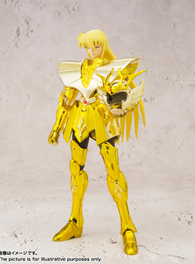 万代 DDP 处女座 沙加 沙迦  圣斗士星矢 黄金圣斗士可动手办成品
