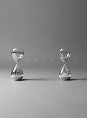 沙漏玻璃摆件浪漫创意工艺品