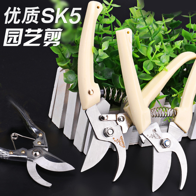 园艺剪刀剪切锋利坚固耐用