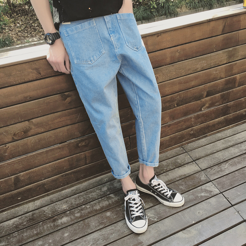 Jeans pour jeunesse Sarouel BWXD pour Quatre saisons - Ref 1484948 Image 1