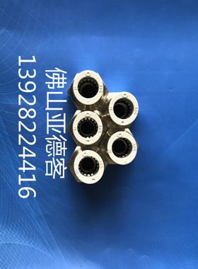 原装亚德客直通内螺纹接头APCF4-M5/APCF4-01/APCF4-02内牙直通