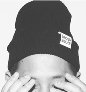 现YUNO韩国进口 bross beanie 针织帽毛帽线帽冷帽男女秋冬