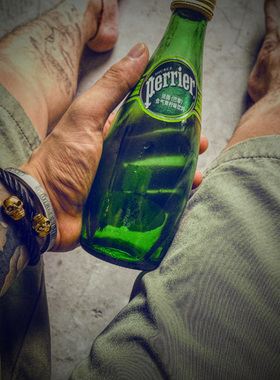 骷髅镶钻开口学生情侣手环