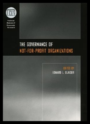 【预售】The Governance of Not-For-Profit Organizations: