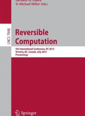 【预订】Reversible Computation