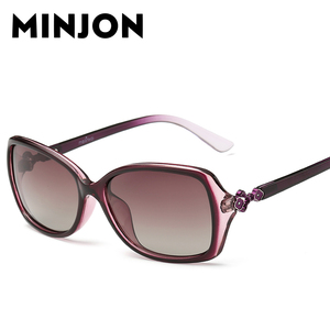 2023新款小框墨镜女小脸专用高级感ins防紫外线偏光太阳镜女茶色