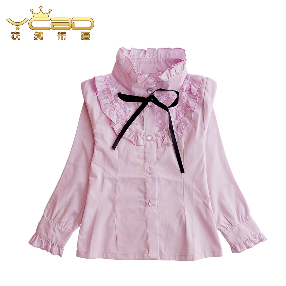 Chemise fille à manche longue - Ref 2084561 Image 1