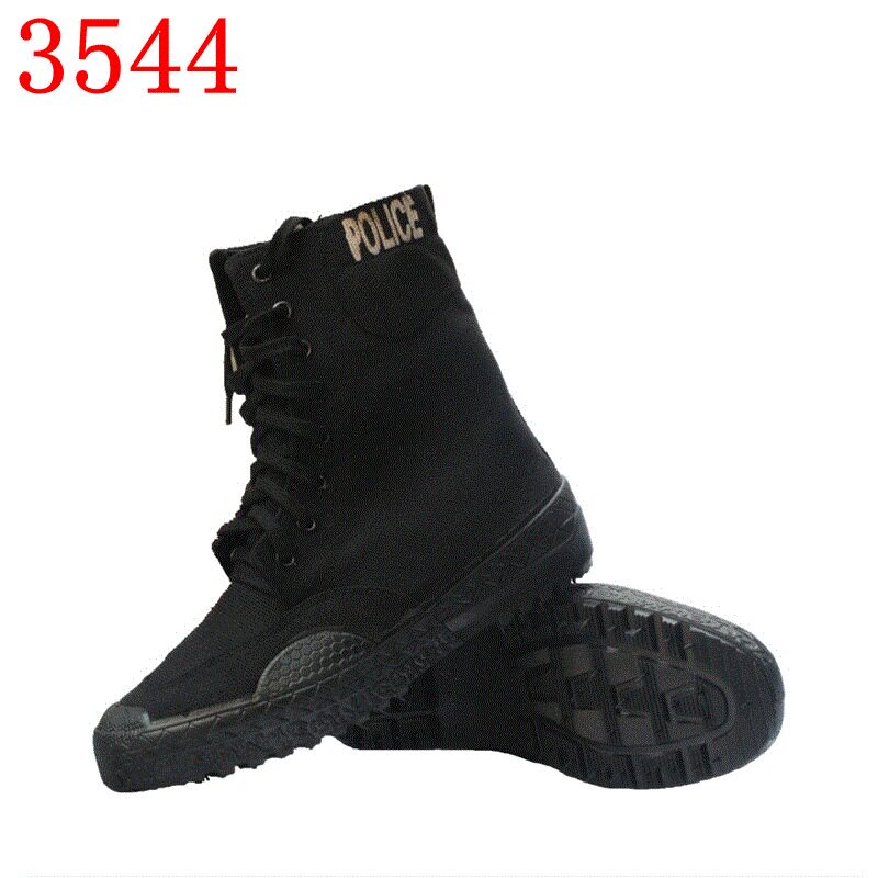 Boots militaires en toile - porter - Ref 1400855 Image 1