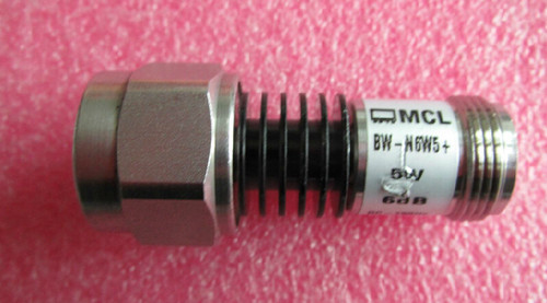 BW-N6W5+ MINI DC-18GHz 6dB N RF 射频微波同轴固定衰减器