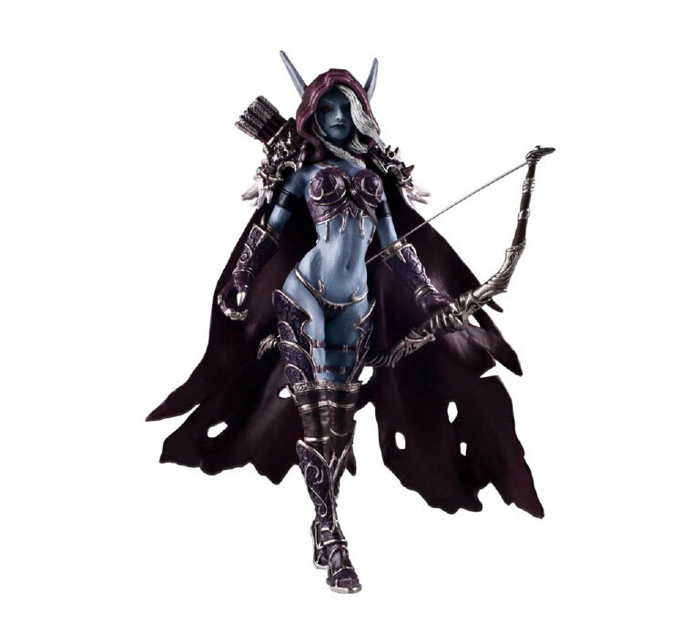 魔兽世界 7希尔瓦娜斯 亡灵女王 Sylvanas Windrunner 手办