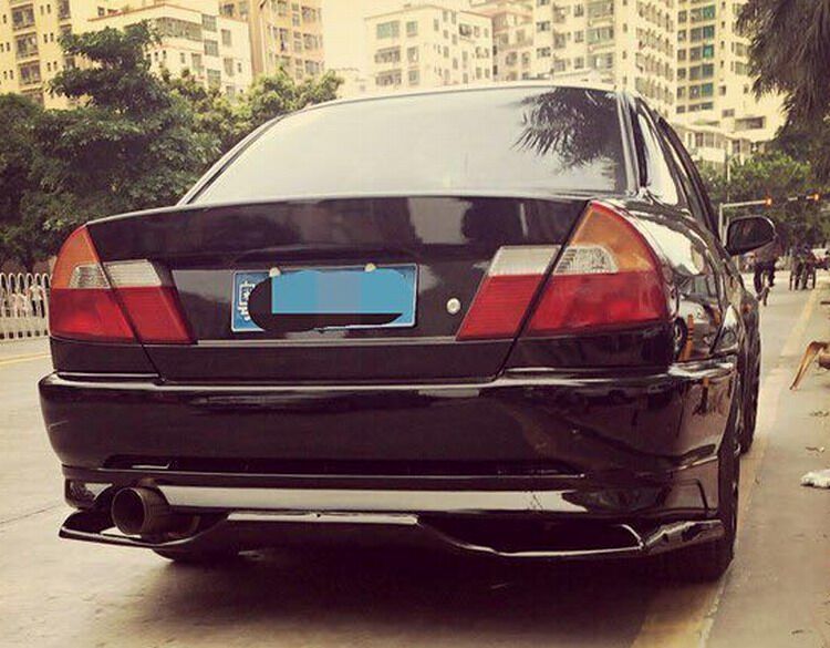 适用三菱蓝瑟汽车改装件拉力艺后铲lancer后下巴拉力版翼豹后扰流