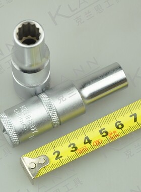 英国肯尼迪KENNEDY公制梅花深套筒 1/2方大飞12角 KEN-582-7560K