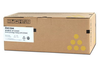 理光黄色硒鼓墨粉盒