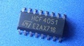热卖 CD4051BE/HEF4051/HCF4051 DIP16 八选一模拟开关 原装HCF40