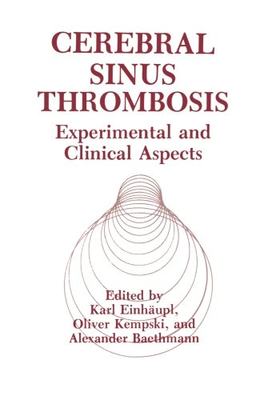 【预订】Cerebral Sinus Thrombosis: Experimen...