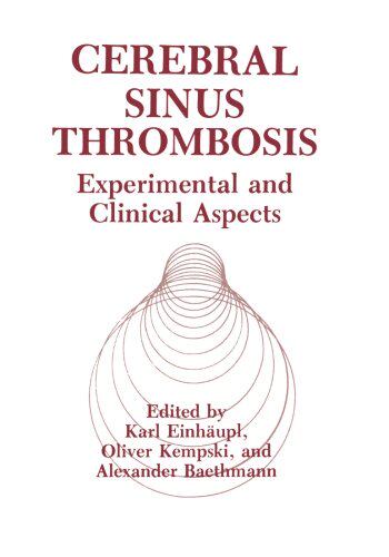 【预订】Cerebral Sinus Thrombosis: Experimen...