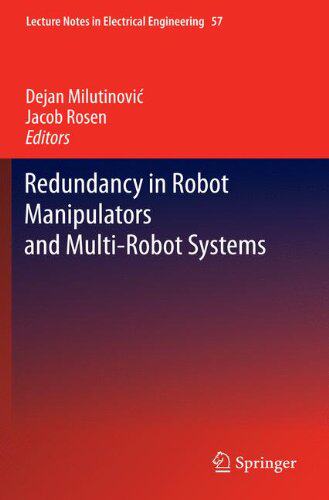 【预订】Redundancy in Robot Manipulators and...