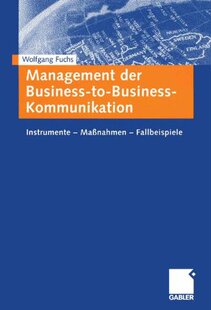 【预售】Management Der Business-To-Business-Kommunikat...