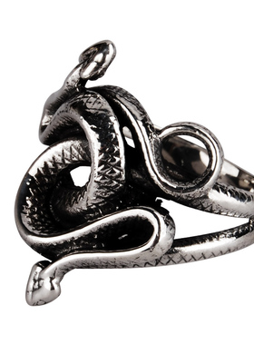 天生杀人狂戒指指环哥特风格纯银