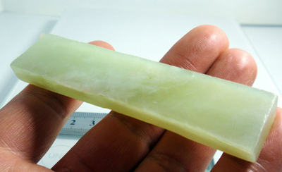 纯天然岫玉印章岫岩玉毛料DIY印章或雕刻小件练手或标本特价-2